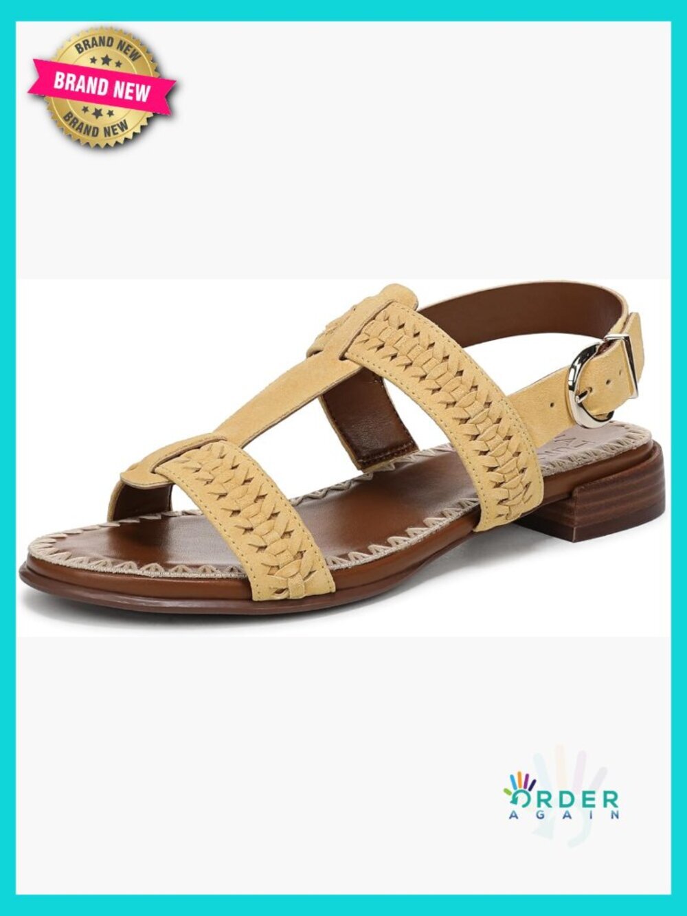 Slingback Block Heel Sandals Open Toe Chunky Heel Adjustable Casual Dressy